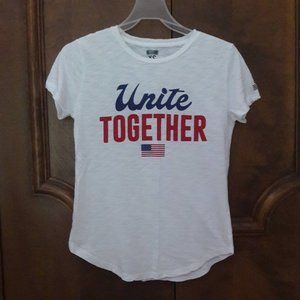 Tailgate "Unite Together" White T-shirt Womens XS